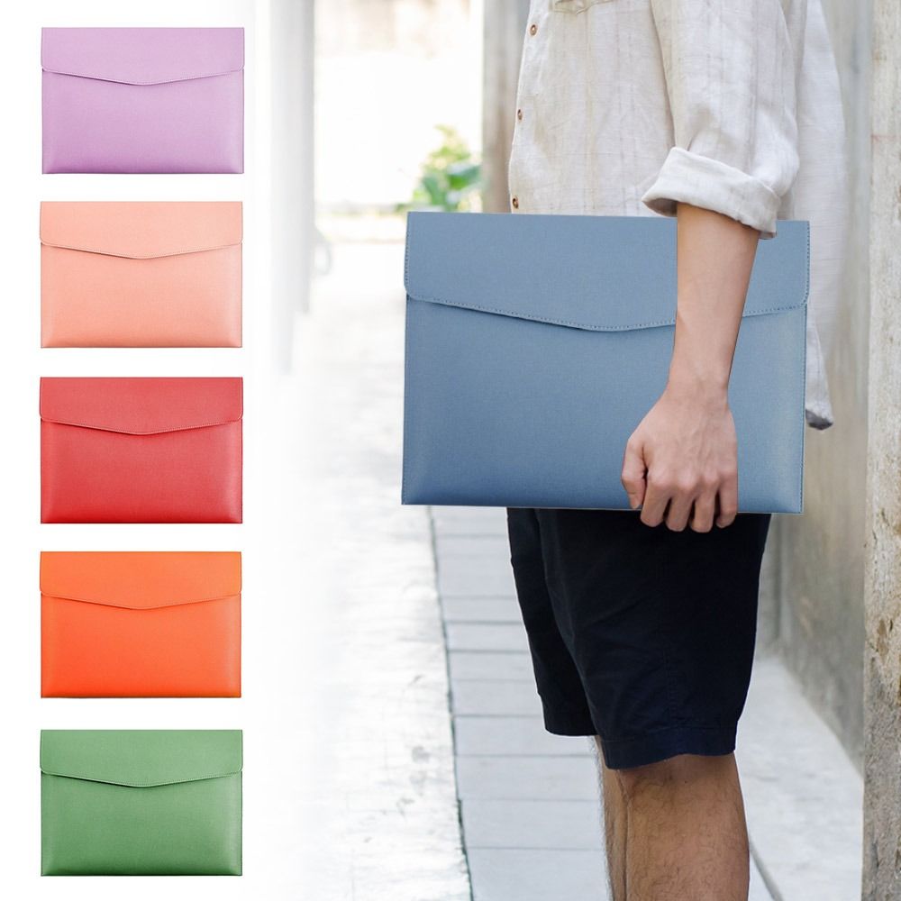 Leather Work Folder - 革製ドキュメントオーガナイザーバッグ、大容量、ファイルフォルダー、ドキュメントストレージ、データ契約、請求書、学校、オフィス