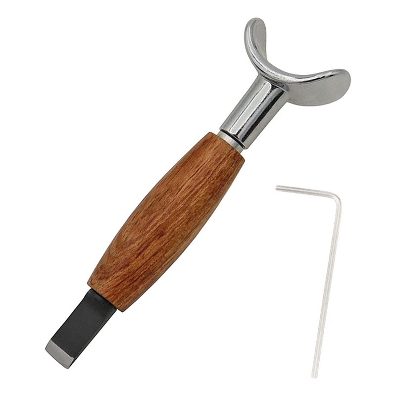 Swivel Knife Tool - 【ORNAMENT】芸術的で実用的なレザークラフト用回転ナイフ、手動レザー加工クラフトアート用カービングツール
