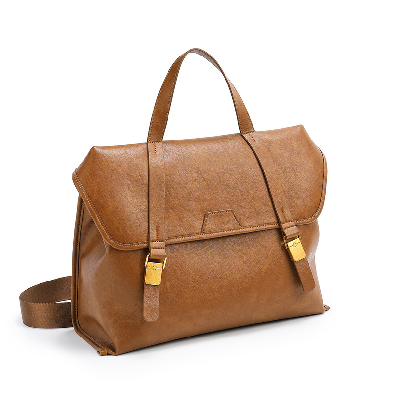 100%本革製ヴィンテージスタイルハンドバッグ、大容量ワーク - Leather Work Womens Backpack のレビューと価格
