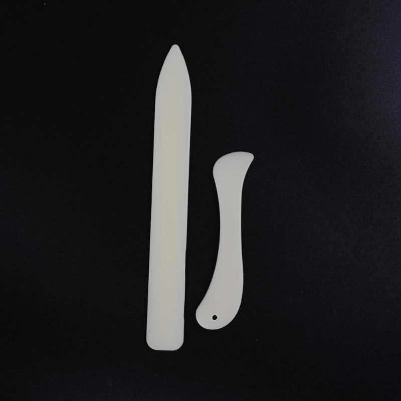 2個入り革細工用ツール、骨製フォルダー、革工芸、溝切り、折り - Leather Work Folder のレビューと価格