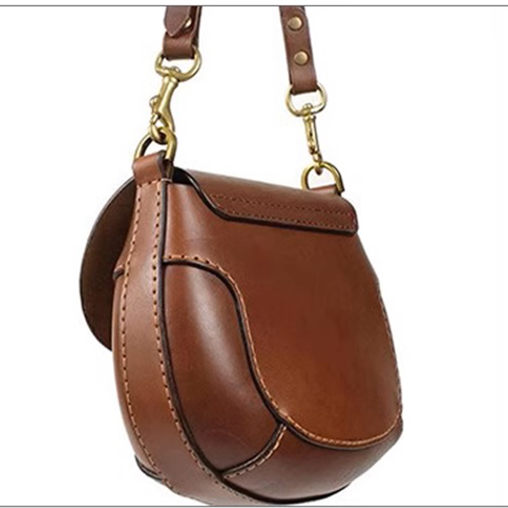 女性のためのDIYレザークラフト、サドルショルダーバッグ、ダ - Leatherwork Templates のレビューと価格