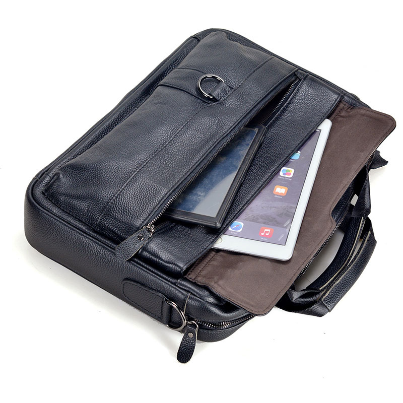 男性用の本革トラベルバッグ,大容量の本革メッセンジャーバッグ - Leather Work Bag Mens のレビューと価格