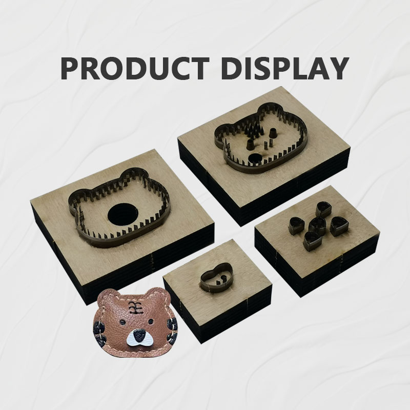 タイガー4ピースセット レザーナイフテンプレート 簡単素材切 - Leatherwork Templates のレビューと価格