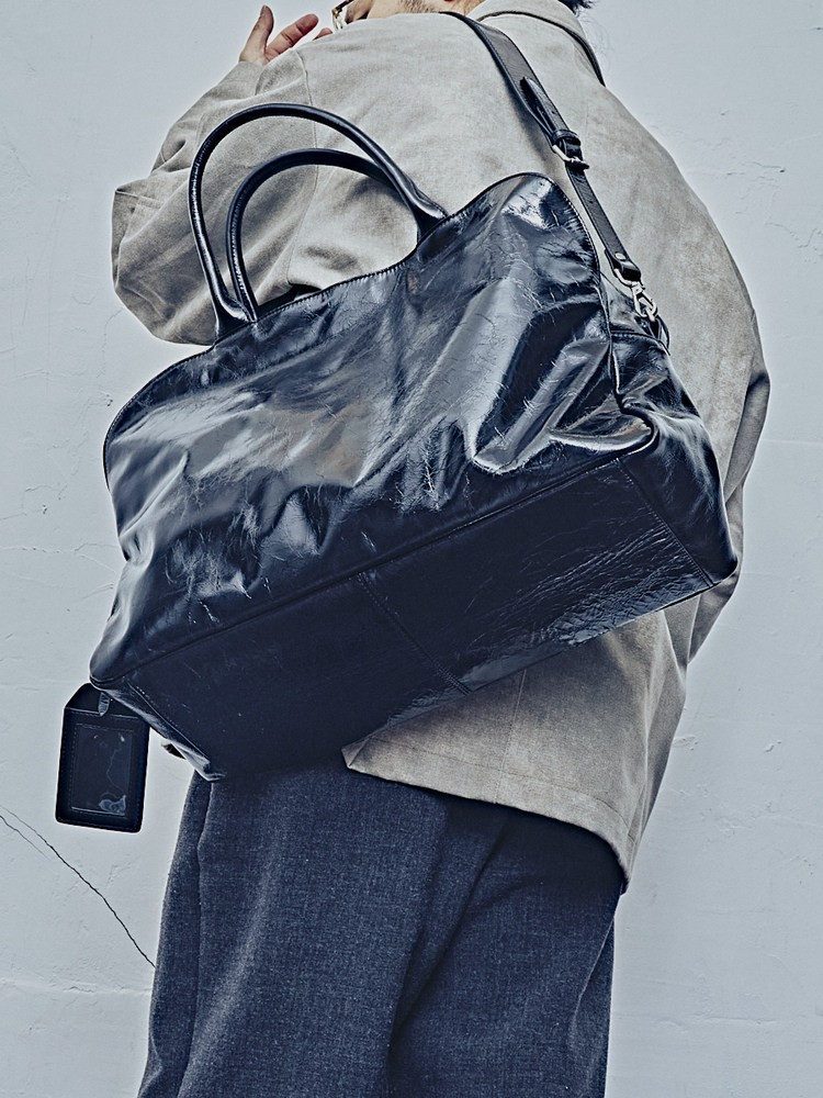 メンズ レディース ビジネス トートバッグ ハンドバッグ オ - Leather Work Bag Mens のレビューと価格