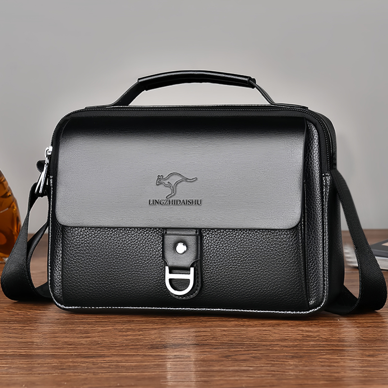 耐久性のある耐摩耗性ツートーンビジネスバッグ、ファッショナブ - Leather Work Bag Mens のレビューと価格