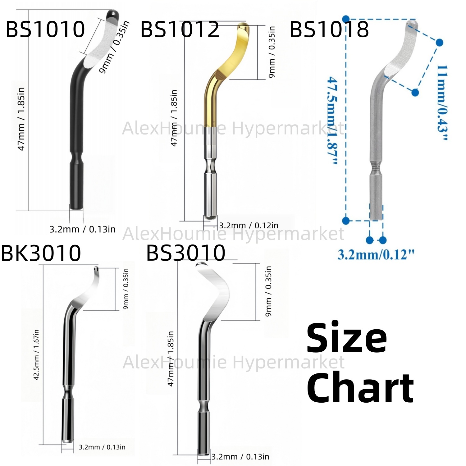 10 個高速スイベルブレードバリ取りシステム BS1010  - Swivel Knife Tool のレビューと価格