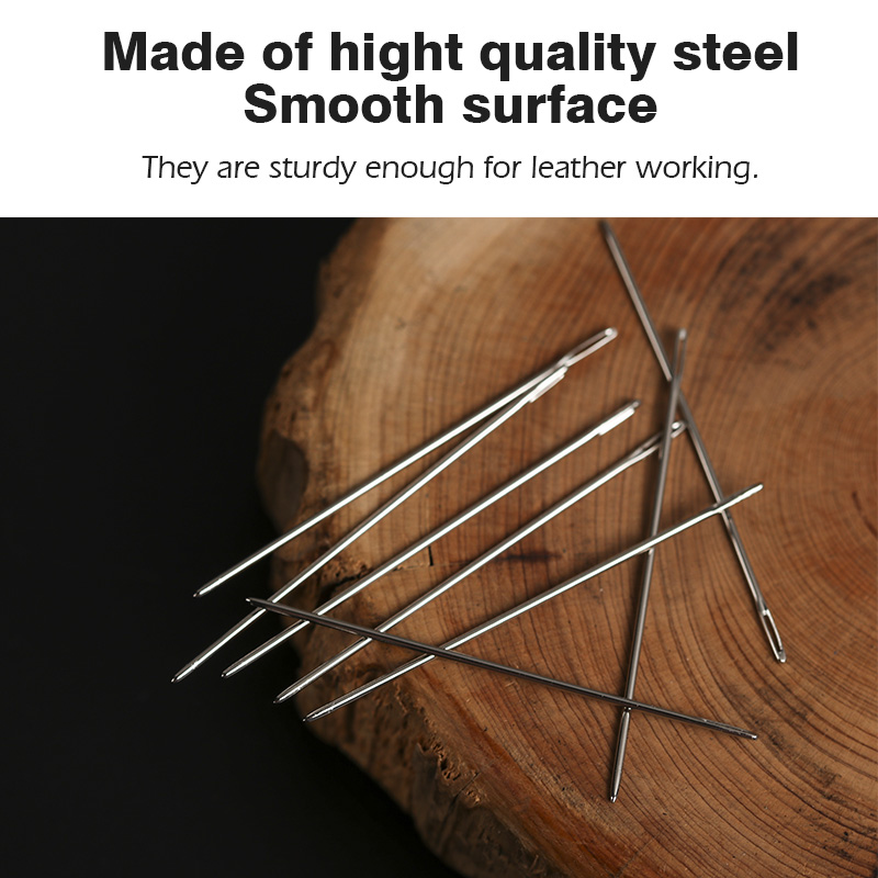 【WUTAツール】レザークラフト用 手縫針 丸針 革針 12 - Leather Needle Harness のレビューと価格
