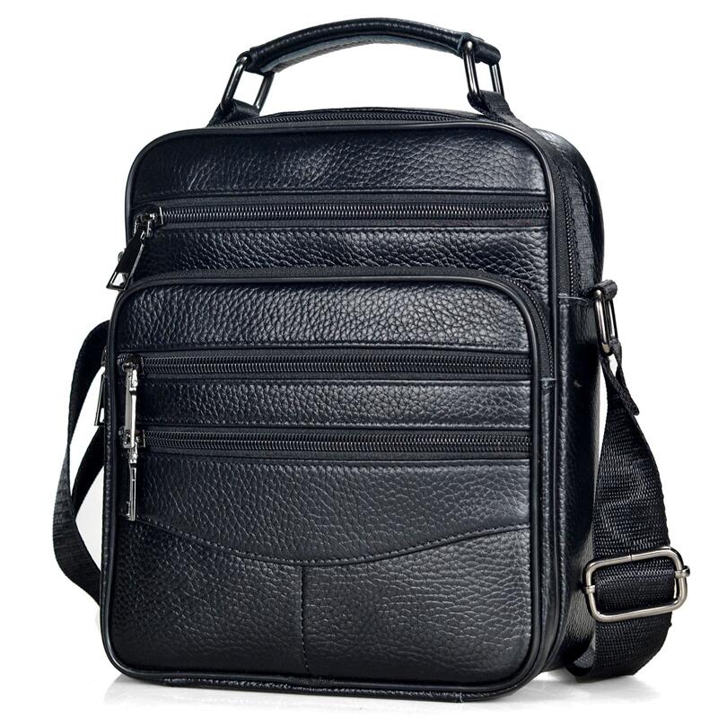 男性本革ハンドバッグ男性高品質牛革メッセンジャーバッグメンズ - Leather Work Bag Mens のレビューと価格