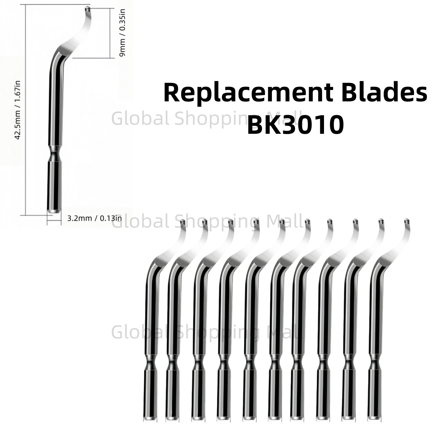 10 個のスイベルブレード 360 度回転ヘッド ハンドデバ - Swivel Knife Tool のレビューと価格