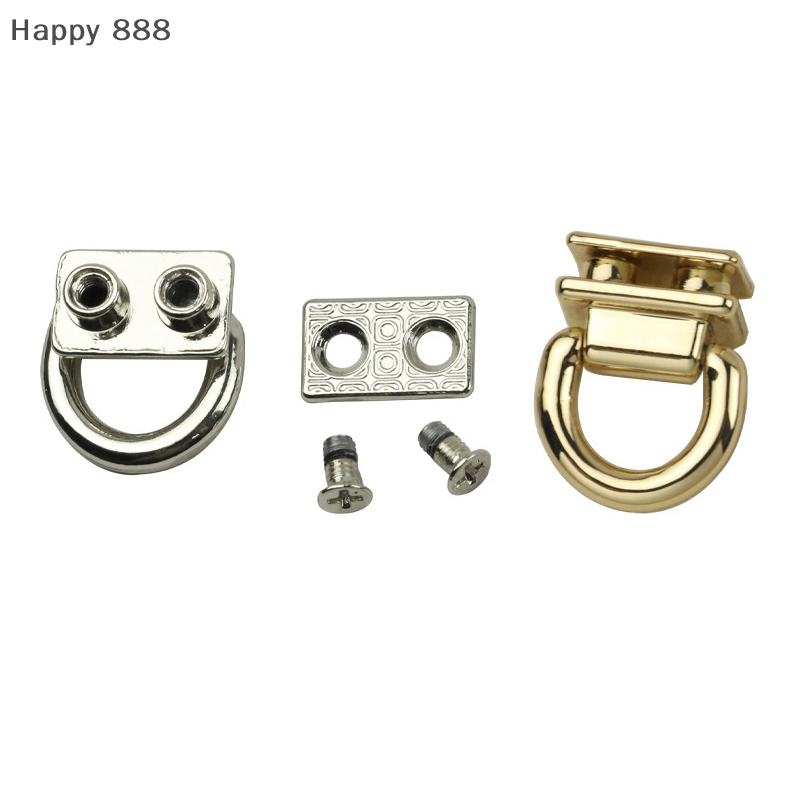 Dリングバッグサイドクリップバックルネジハンドバッグチェーン - Belt Buckle Blank のレビューと価格
