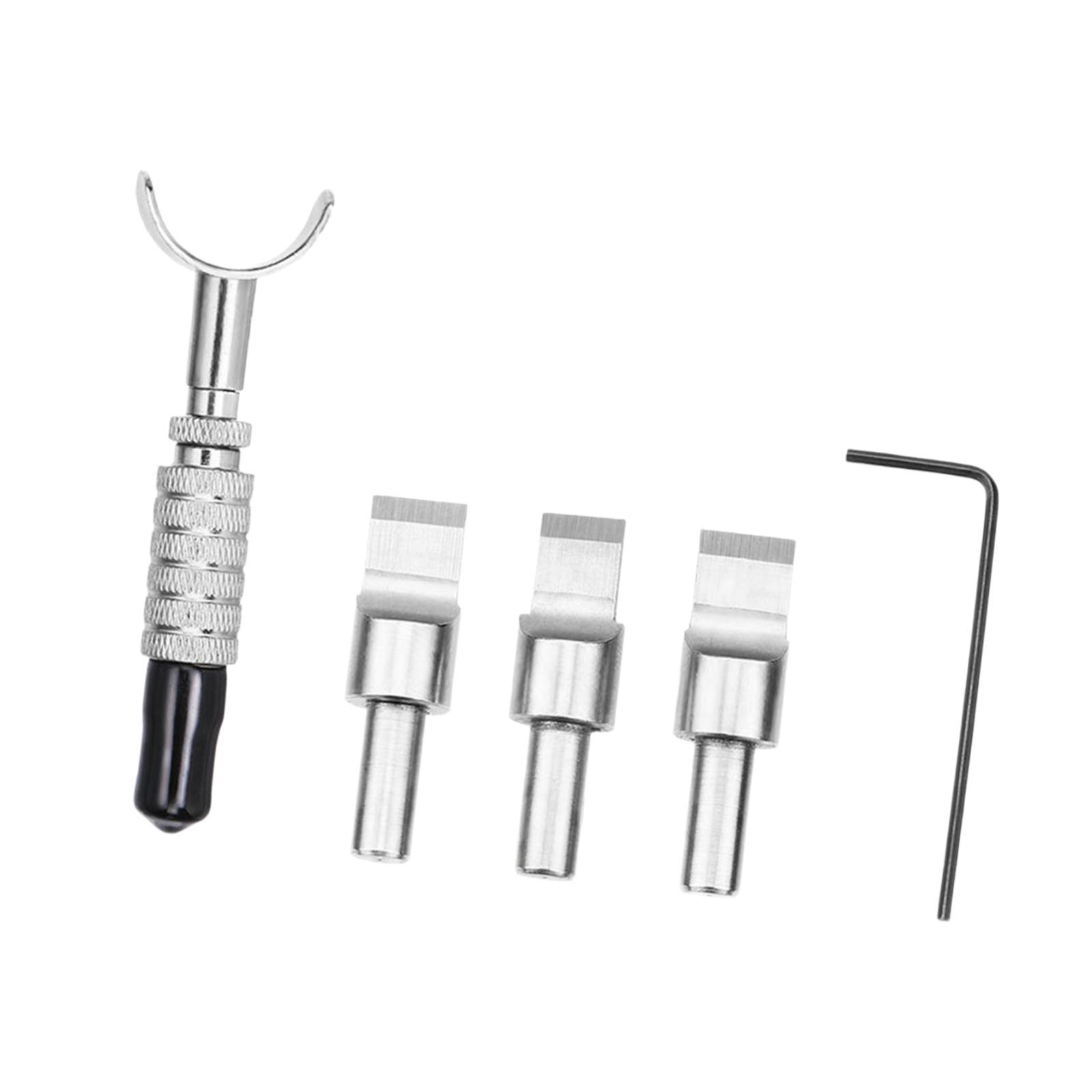 DIYレザークラフト彫刻用回転ツールキット、革細工用ステンレ - Swivel Knife Tool のレビューと価格