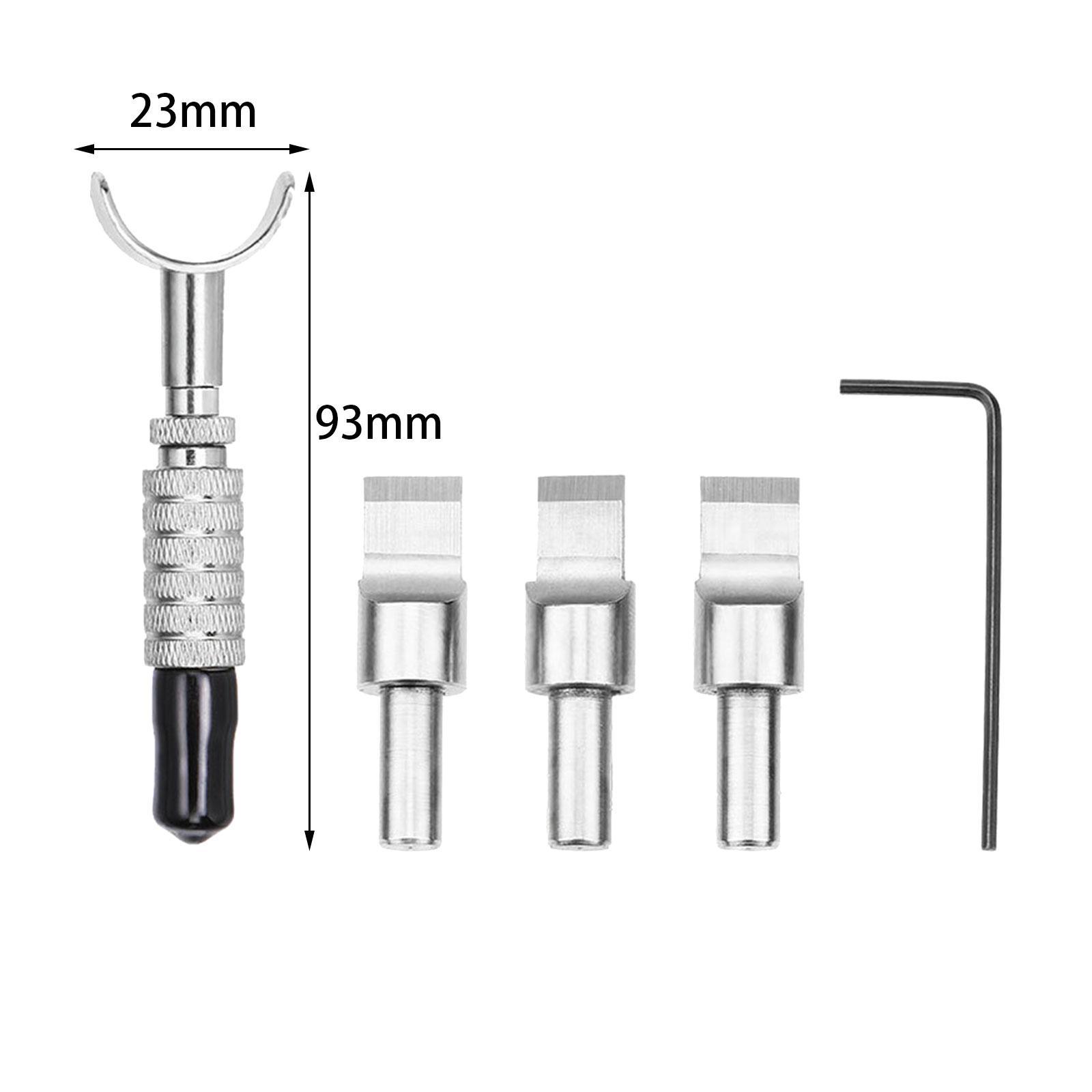 DIYレザークラフト彫刻用回転ツールキット、革細工用ステンレ - Swivel Knife Tool のレビューと価格