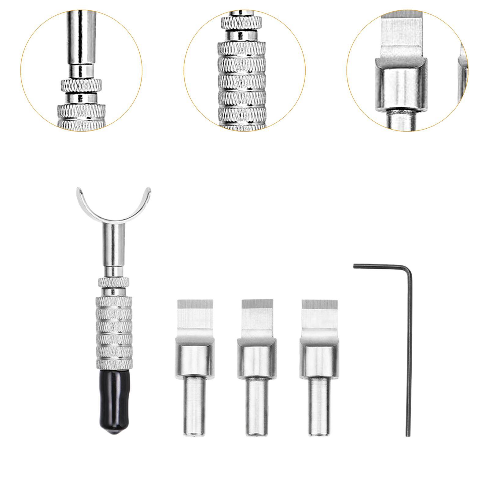 DIYレザークラフト彫刻用回転ツールキット、革細工用ステンレ - Swivel Knife Tool のレビューと価格
