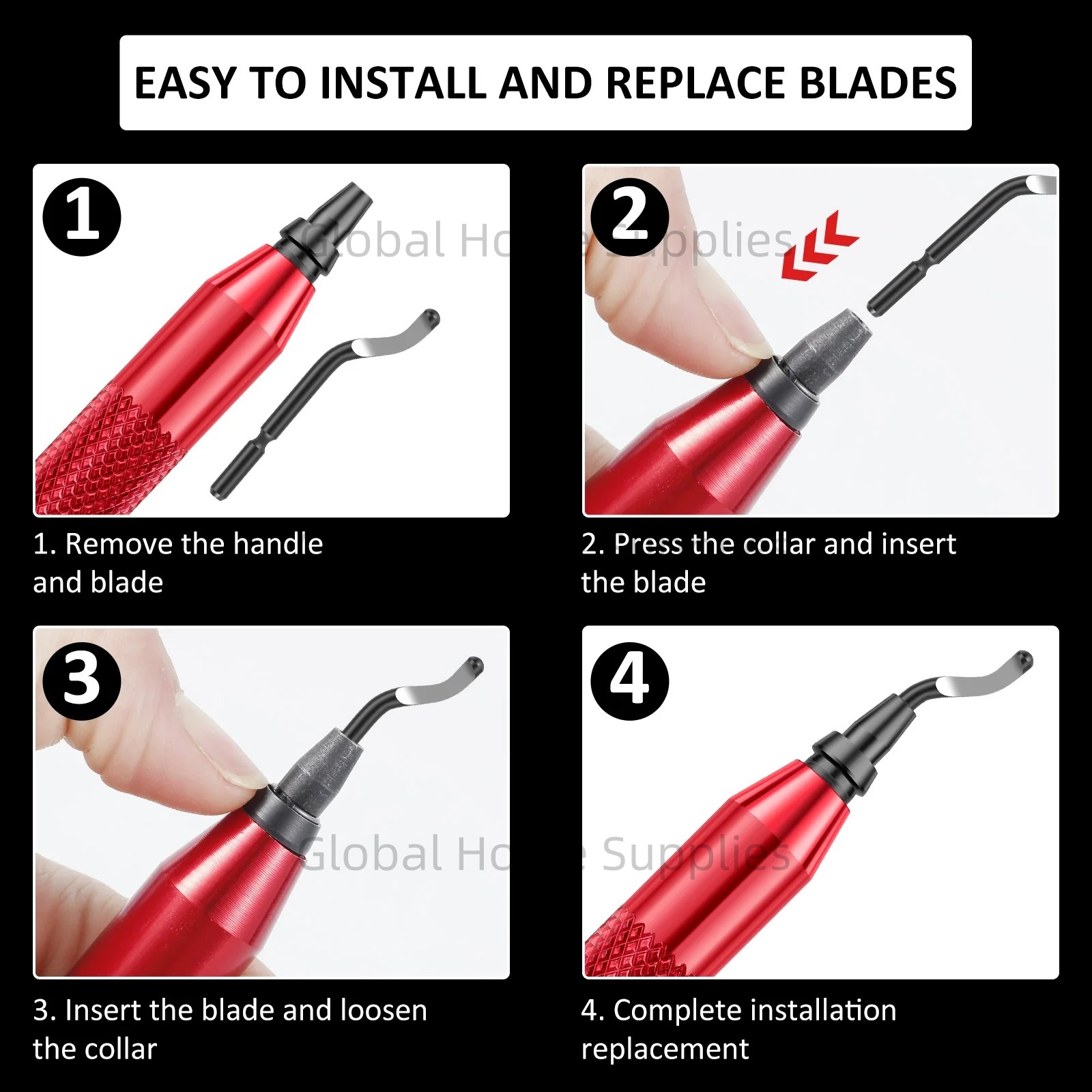 RB3000バリ取り工具、1枚または11枚の高速度鋼スイベル - Swivel Knife Tool のレビューと価格
