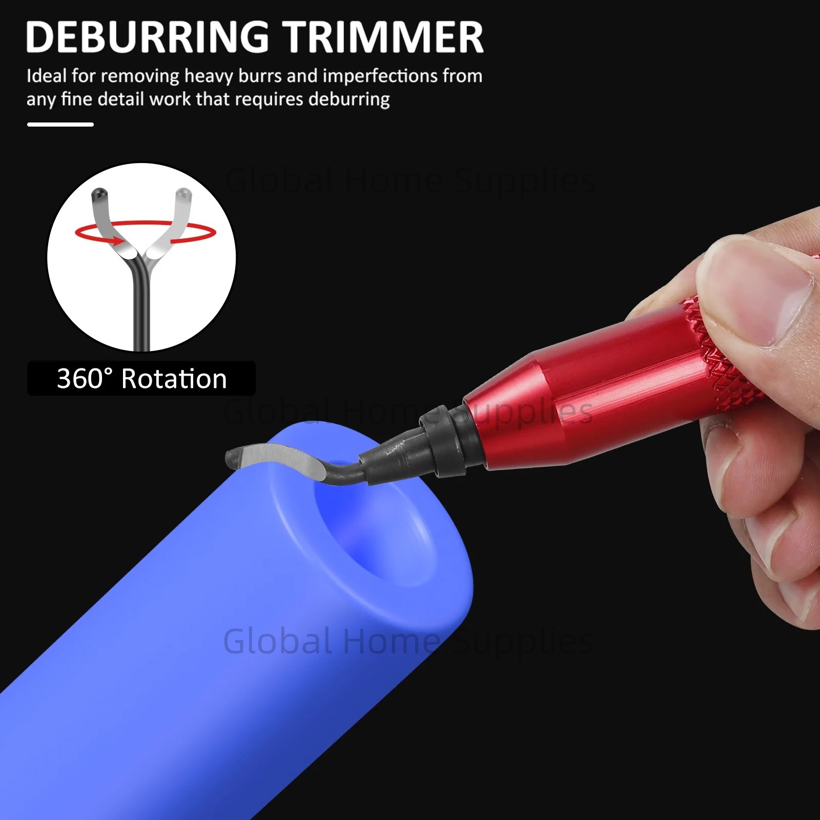 RB3000バリ取り工具、1枚または11枚の高速度鋼スイベル - Swivel Knife Tool のレビューと価格