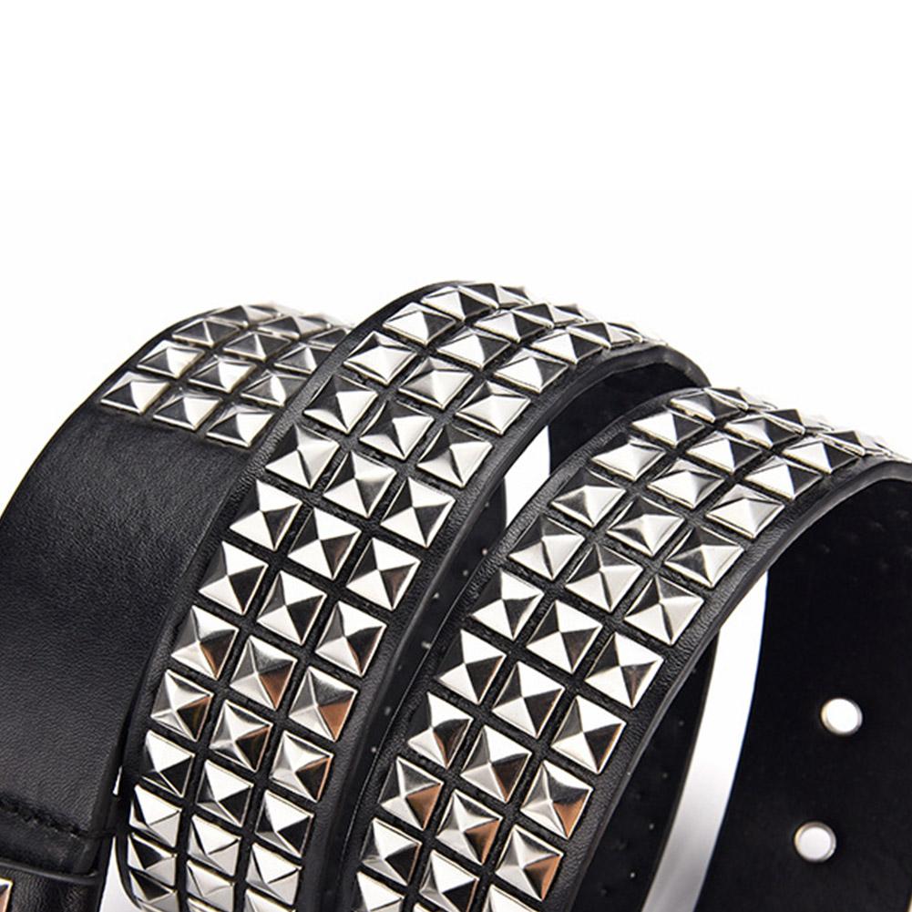 ヴィンテージパンク リベットバックルベルト メンズ レディー - Leatherwork Rivets のレビューと価格