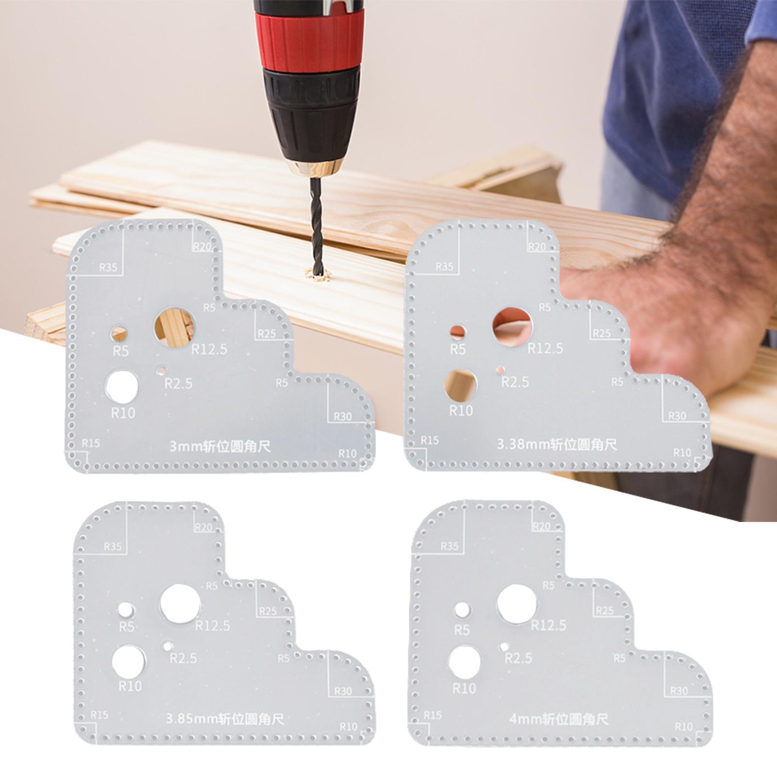 透明アクリル製円形テンプレート、初心者向け縫製ツール、レザー - Leatherwork Templates のレビューと価格