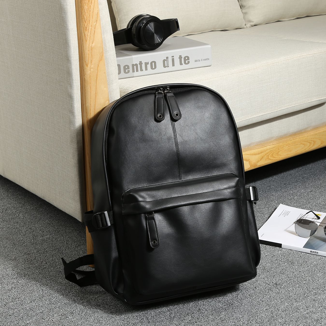 MATE ELAN クラシック ビジネス レザー ラップトッ - Leather Work Womens Backpack のレビューと価格