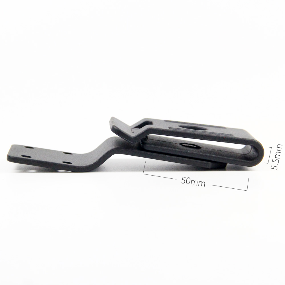 日曜大工のナイフ用の2ピースベルトループクリップkydexシ - Swivel Knife Tool のレビューと価格