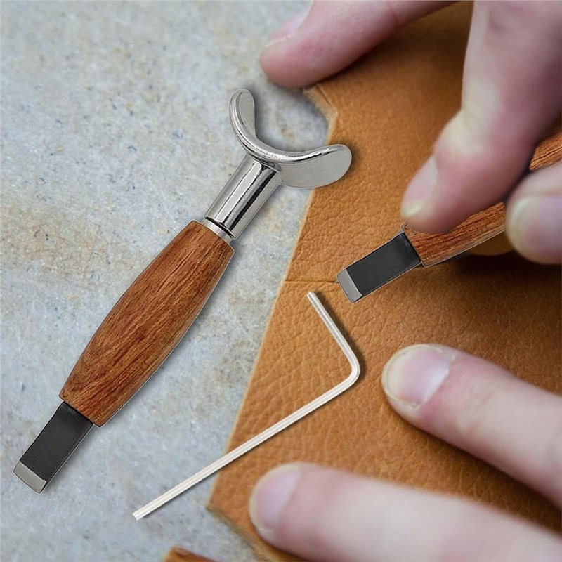 【ORNAMENT】芸術的で実用的なレザークラフト用回転ナイ - Swivel Knife Tool のレビューと価格