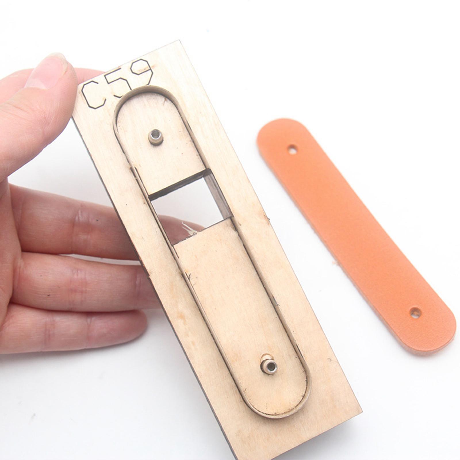 多機能レザー加工用型抜きテンプレート、スチール製木材カッター - Leatherwork Templates のレビューと価格